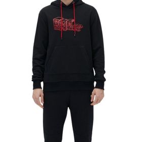 Bad Bear 21.02.12.013 Beyaz Badwall Hoodie Kapüşonlu Sweatshirt