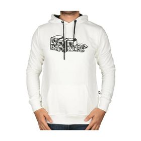 Bad Bear 21.02.12.013 Beyaz Badwall Hoodie Kapüşonlu Sweatshirt