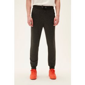 Bad Bear 21.02.14.003_BACKUP SWEATPANT Koyu Gri Baskılı Erkek Eşofman Altı