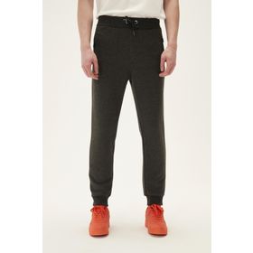 Bad Bear 21.02.14.003_BACKUP SWEATPANT Koyu Gri Baskılı Erkek Eşofman Altı