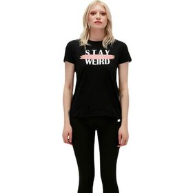 Bad Bear 21.03.07.008-C01 Stay Weird Tee Kadin T-Shirt