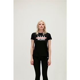 Bad Bear 21.03.07.008-C01 Stay Weird Tee Kadin T-Shirt