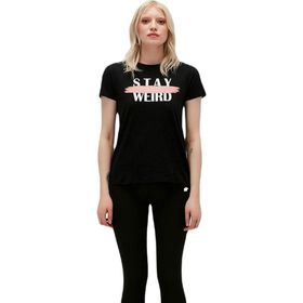 Bad Bear 21.03.07.008-C01 Stay Weird Tee Kadin T-Shirt
