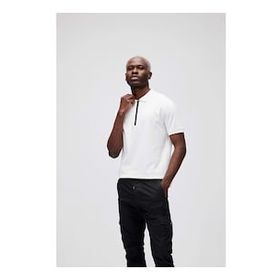 Bad Bear 210107010-WHT Cord Polo Erkek T-shirt