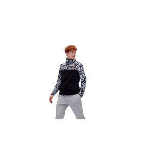 Bad Bear 210221007-NGT Siyah Mirage Half Zip Erkek Sweatshirt
