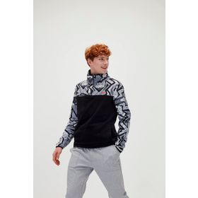 Bad Bear 210221007-NGT Siyah Mirage Half Zip Erkek Sweatshirt
