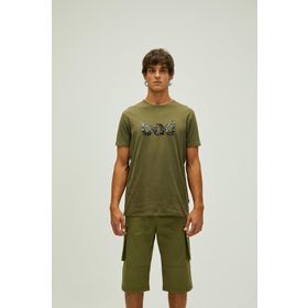 Bad Bear 22.01.07.014-C70 Haki Erkek T-Shirt