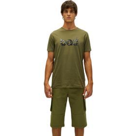 Bad Bear 22.01.07.014-C70 Haki Erkek T-Shirt