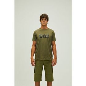 Bad Bear 22.01.07.014-C70 Haki Erkek T-Shirt