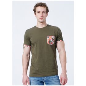 Bad Bear 22.01.07.020 Flag Pocket O Yaka Normal Kalıp Baskılı Erkek T-shirt