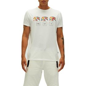 Bad Bear 22.01.07.038-C04 Control Alt Z Beyaz Erkek T-Shirt