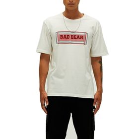 Bad Bear 22.01.07.047 Mesh Beyaz Erkek T-shirt