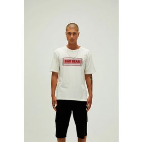 Bad Bear 22.01.07.047 MESH Bisiklet Yaka Baskılı Antrasit Erkek T-Shirt