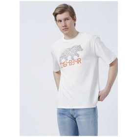 Bad Bear 22.01.07.050 Digibear O Yaka Oversized Baskılı Erkek T-shirt
