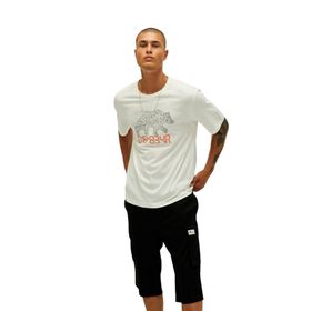 Bad Bear 22.01.07.050 Digibear O Yaka Oversized Baskılı Erkek T-shirt