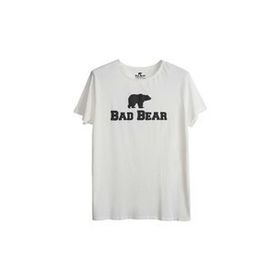 Bad Bear 22.01.07.052 Liber Krem Erkek T-shirt