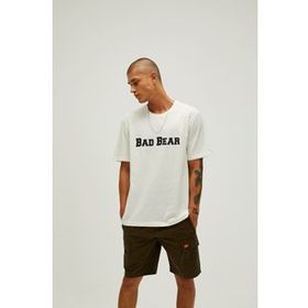 Bad Bear 22.01.07.053-C108 Beyaz Title Erkek T-Shirt