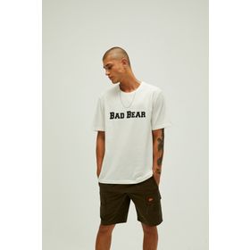 Bad Bear 22.01.07.053-C108 Beyaz Title Erkek T-Shirt