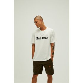 Bad Bear 22.01.07.053-C108 Beyaz Title Erkek T-Shirt