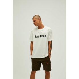 Bad Bear 22.01.07.053-C108 Beyaz Title Erkek T-Shirt