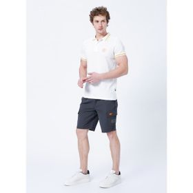 Bad Bear 22.01.11.001 Albany Short Normal Bel Baskılı Gri Erkek Kargo Şort