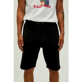 Bad Bear 22.01.18.004 Normal Bel Siyah Erkek Sweat Şort