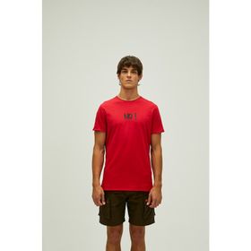 Bad Bear 22.01.23.001 Flag Tank-Top Düz Yaka Normal Kalıp Düz Kırmızı Erkek Atlet