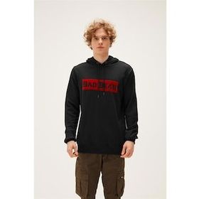 Bad Bear 22.02.12.015-C01 Siyah Flog Erkek Sweatshirt