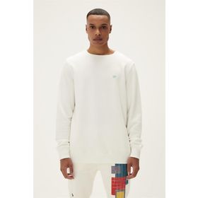Bad Bear 22.02.12.028-C04 Beyaz Geofox Crewneck Erkek Sweatshirt