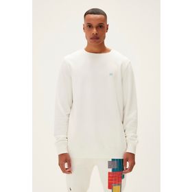 Bad Bear 22.02.12.028-C04 Beyaz Geofox Crewneck Erkek Sweatshirt