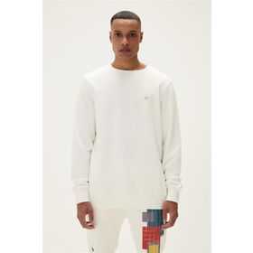 Bad Bear 22.02.12.028-C04 Beyaz Geofox Crewneck Erkek Sweatshirt