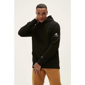 Bad Bear 22.02.12.036 Cordless Hoodie Bisiklet Yaka Siyah Erkek Sweatshirt