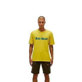 Bad Bear 220107053-CID Sarı Bisiklet Yaka Erkek T-Shirt