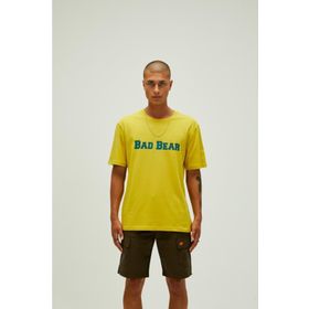 Bad Bear 220107053-CID Sarı Bisiklet Yaka Erkek T-Shirt