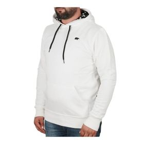 Bad Bear 220212032 Bad Neck Beyaz Hoodie Erkek Kazak