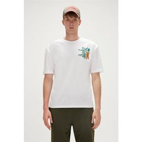 Bad Bear 23.01.07.001-C108 Beyaz Erkek T-Shirt