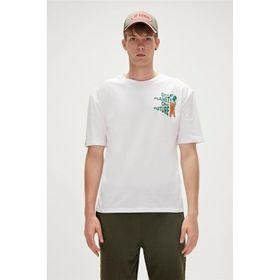 Bad Bear 23.01.07.001-C108 Beyaz Erkek T-Shirt