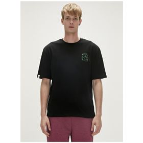 Bad Bear 23.01.07.003 Re-Black Baskılı Siyah Erkek T-Shirt