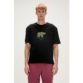Bad Bear 23.01.07.007-C01 Siyah Erkek T-shirt