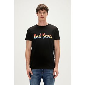 Bad Bear 23.01.07.008-C01 Siyah Erkek T-shirt
