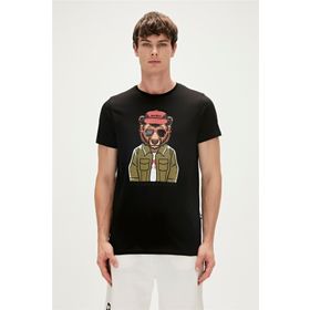 Bad Bear 23.01.07.009-C01 Siyah Erkek T-shirt