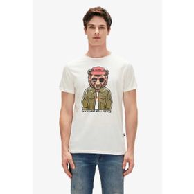 Bad Bear 23.01.07.009-C04 Beyaz Erkek T-Shirt