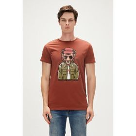 Bad Bear 23.01.07.009-C122 Krem Erkek T-Shirt
