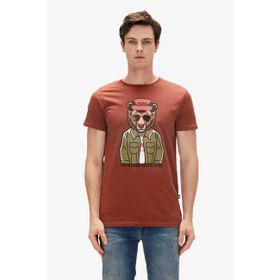 Bad Bear 23.01.07.009-C122 Krem Erkek T-Shirt
