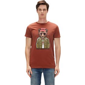 Bad Bear 23.01.07.009-C122 Krem Erkek T-Shirt