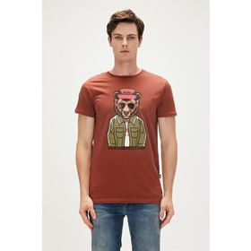 Bad Bear 23.01.07.009-C122 Krem Erkek T-Shirt