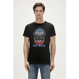 Bad Bear 23.01.07.010-C01 Siyah Erkek T-shirt
