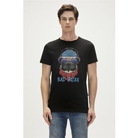 Bad Bear 23.01.07.010-C01 Siyah Erkek T-shirt