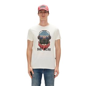 Bad Bear 23.01.07.010-C04 Krem Erkek T-Shirt