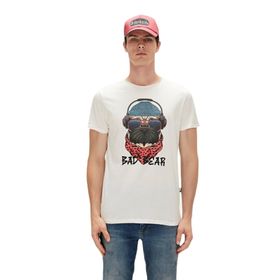 Bad Bear 23.01.07.010-C04 Krem Erkek T-Shirt